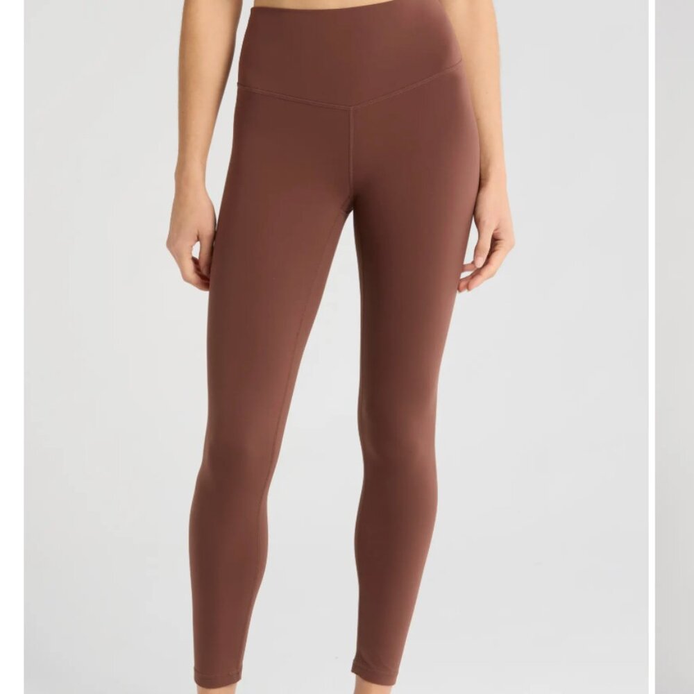 Zella Studio Luxe High Waist 7/8 Leggings